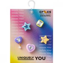 Crocs Dazzling Game Jibbitz Set Of 5 FREE blue