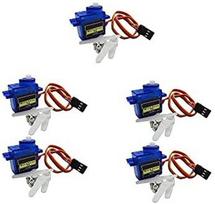 5 vienetų mikro servo variklio 9G RC sraigtasparnis lėktuvas valtis valtis kontroliuoja robotas mini servo
