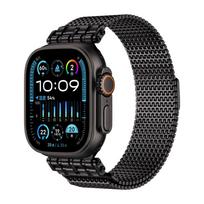 Milanese Strap for Apple Watch Band Ultra 2 49mm 10 46mm 9 8 7 45mm Luxury Metal Magnetic Loop Bracelet for iWatch 6 5 4 SE 44mm 49mm 46mm 45mm 44mm juoda