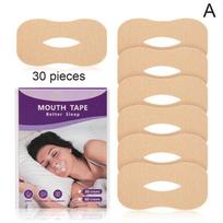 Anti-Snoring Mouth Breathing Tape Gentle For Better Nose To Improve Sleep Mouth Stickers For Anti Snoring Lip Patch white