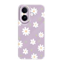 Tender Daisy Phone Case For VIVO V60 V50 V40 Lite V27 V25 V23 V23E V20 Pro 4G 5G Film Hard Cover V40 Lite 5G white