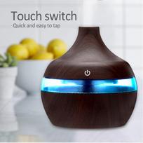 Ultrasonic Essential Oil Diffuser Humidifier with Automatic Shut-Off Quiet Operation for Home Office Bedroom and Yoga One Size ruda