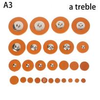 1 rinkinys saksofono trinkelės Universalios saksofono trinkelės Saksofono Originalios Ožkos Odos Trinkelės Atsarginės Dalys Alto Tenoro Soprano Saksofonui as the picture orange