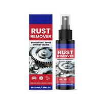 Car Rust Removal Spray Metal Car Detailing Spray Rust Polishing Rust Car Body Auto Care Dissolver Anti-corrosion Spray Cleaning 1PC gray