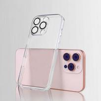 HD grūdinto stiklo plėvelės mobiliojo telefono dėklas, skirtas Apple iPhone 14 Pro, su minkštais kraštais apsauginiu dangteliu. iPhone 17/18 Pro Max gray
