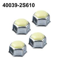 Steering Stop Nut Plug-and-play Silver For Nissan Navara D22