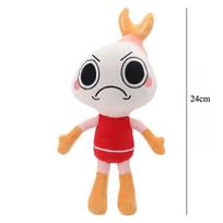 24cm Plush Shrimpo Plush Toys Game Peripheral Figure Doll Birthday Gifts Toys for Kids Room Decoration