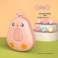Electric Nail Grinder for Kids: Cute Chicken Design for Easy Child Manicures beige
