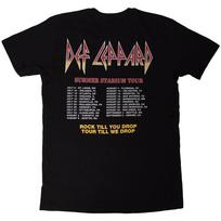 Def Leppard Vasaros Stadiono T-shirt Unisex T-shirt L gray