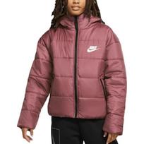 Nike Drabužiai Striukės Moteriškos Desert Berry Su Gobtuvu Vidutinio Stiliaus Kitos DJ6996-667 XS pink