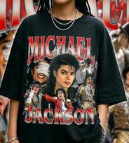 Michael Jackson King Of Pop Vintage Graphic T Shirt XXL brown