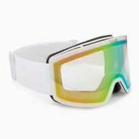 Slidinėjimo akiniai UVEX Provoqe V white matt/vario green mirror