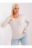 Megztinis, šviesiai smėlio spalvos XL/XXL