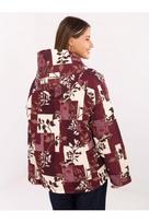 Švarkas, bordo spalvos ONE SIZE