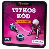 Magnetinis slaptas kodo kelioninis loginis žaidimas – vengrų kalba
