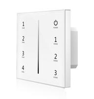 Lietimui jautrus šviesos intensyvumo reguliatorius T11-1, baltas, 4 kanalai RF 2.4GHz