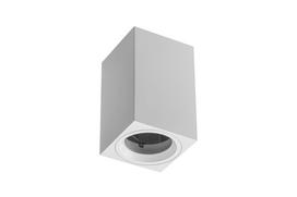 Paviršinis kvadratinis šviestuvas SENSA MINI, baltas, 70x70x115
