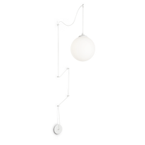 Pakabinamas šviestuvas Boa Sp1 Bianco 160863