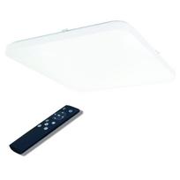 Kvadratinis lubinis 48W LED šviestuvas su belaidžiu šviesos ryškumo ir šviesos spektro reguliavimu