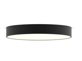 Lubinis LED šviestuvas Concise 48W, Ø450mm, Juodas, dimeriuojamas