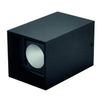 Lubinis LED šviestuvas 15W, 3000K, juodas
