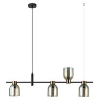 Pakabinamas šviestuvas Servio  PND-66892-4-BK-AMB