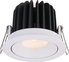 Dimeriuojamas Įleidžiamas LED šviestuvas NOBLE R1232, 15W, 3000K, 60°, garantija 10 metų
