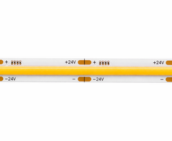 COB LED juosta COB30, 560D, 24V, 12W, 3000K, 8mm, IP20