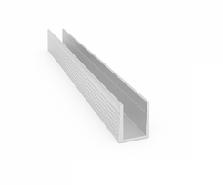 LED profilis VLT-XT-231, 3000mm, spalva: sidabro