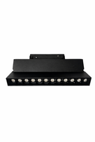 Smart One Group Magnetinis šviestuvas 12W  DIM, CCT 3000-6000K, valdomas pulteliu