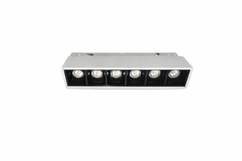 Smart One Group Magnetinis šviestuvas 6W  DIM, CCT 3000-6000K, valdomas pulteliu