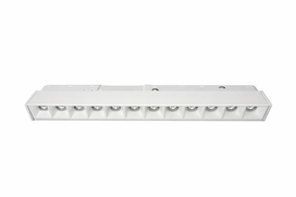 Smart One Group Magnetinis šviestuvas 12W  DIM, CCT 3000-6000K, valdomas pulteliu
