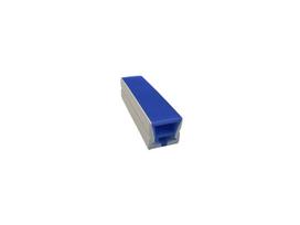 Silikoninis LED profilis 16x16mm, spalva: mėlyna