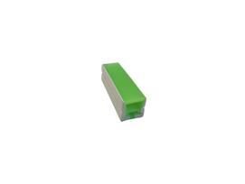 Silikoninis LED profilis 16x16mm, spalva: žalia