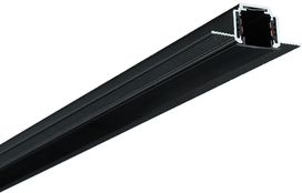 Magnetinis bėgelis, berėmis užglaistomas juodas RM20-2 3000mm