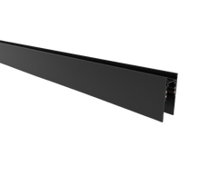 Magnetinis bėgelis paviršinis / pakabinamas juodas S20 3000mm