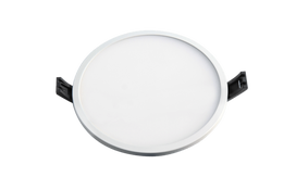 LED panelė (SLIM) įmontuojama apvali 8W, 16W, 24W, 3000K, 4000K, IP44 - 16w - 4000k
