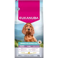 Eukanuba Dog All Breeds Puppy Sensitive Digestion Chicken 12 kg | 113863 | 8710255196466