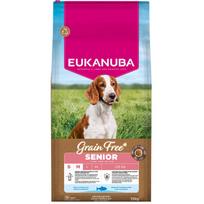 Eukanuba Dog Grain Free Small & Medium Senior Ocean Fish 12 kg | 113872 | 8710255206769