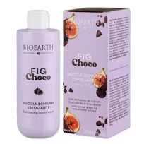 Bioearth, Fig Choco, Cleansing & Exfoliating, Shower Gel, For All Skin Types, 250 ml
