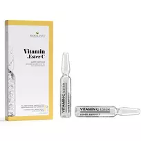 Bio Balance, Vitamin Ester C, Brightening & Lifting, Day & Night, Ampoules Treatment Serum, Wrinkles & Dullness & Uneven Skin Tone, For Face, For Women, 10 pcs, 2 ml