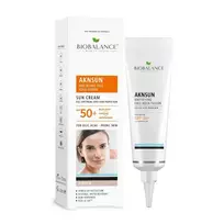 Bio Balance, AKNSUN, Mattifying & Protecting, Cream, For Face, SPF 50, 40 ml