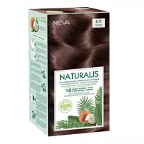 Neva, Naturalis, Vegan, Permanent Hair Dye, 6.77 Hot Chocolate, 150 ml
