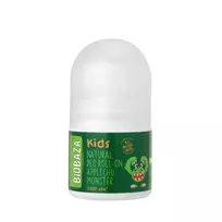 Biobaza, Applechu Monster, Natural Ingredients, Hydrating & Soothing, Fresh, Deodorant Roll-On, For Children, 30 ml