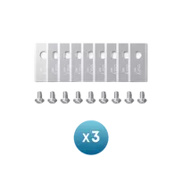 Anker Eufy Replacement Blade Set: 3x (9 Lawn Mower Blades and 9 Screws) Compatible E15/E18