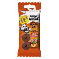 „Bunny Ninja“ dvigubas obuolių ir persikų vaisių užkandis – 30 g