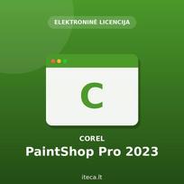 Corel PaintShop Pro 2023 – nuotraukų redagavimo programa (ESD, neribota licencija)