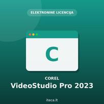 Corel VideoStudio Pro 2023 – vaizdo montavimo programa (ESD, neribota licencija)
