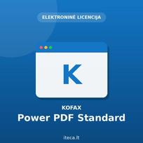 Kofax Power PDF Standard 5.1 – PDF redaktorius (ESD, neribota licencija)