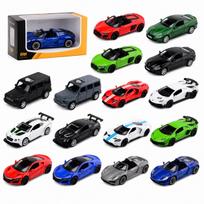 Metalinis sportinis automodelis, 11 cm